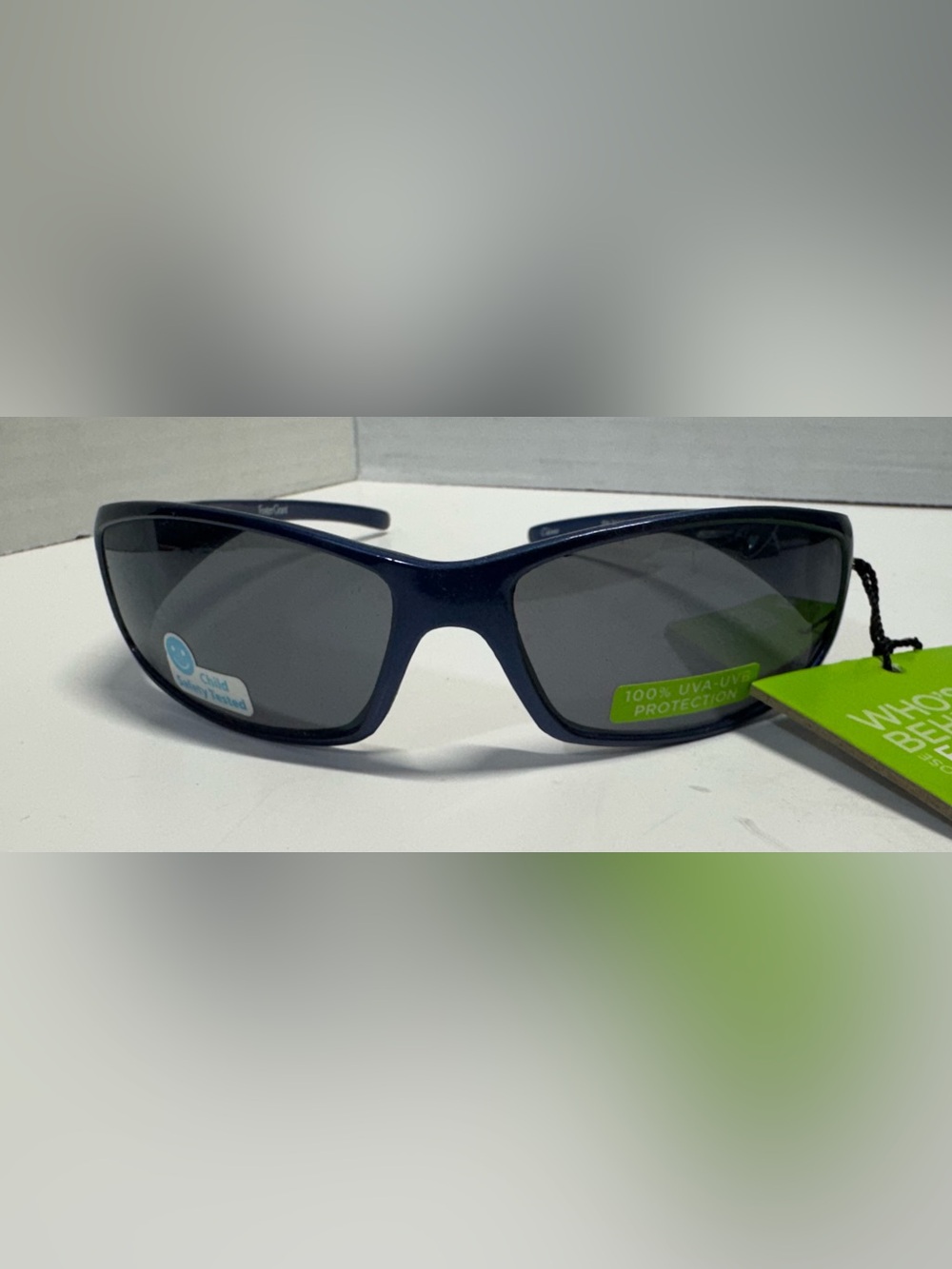 Foster Grant Kids Navy Blue Frame Gray Lens Sunglasses